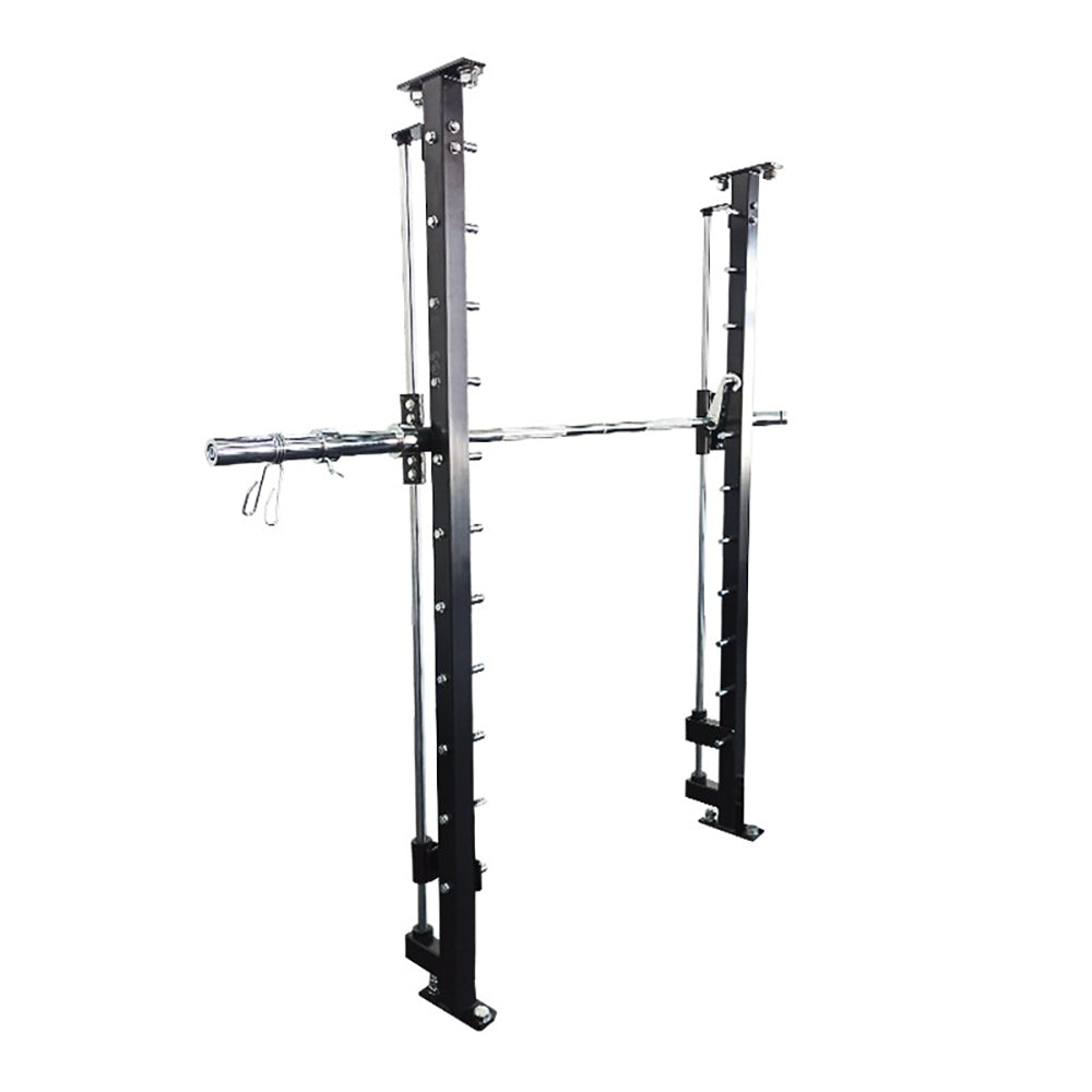 Rack-Mounted Smith Machine Attachment